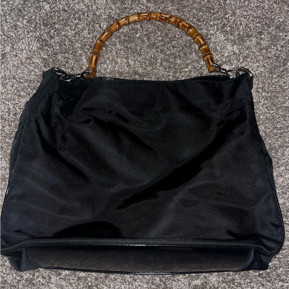 90’s GUCCI BAMBOO HOBO BAG